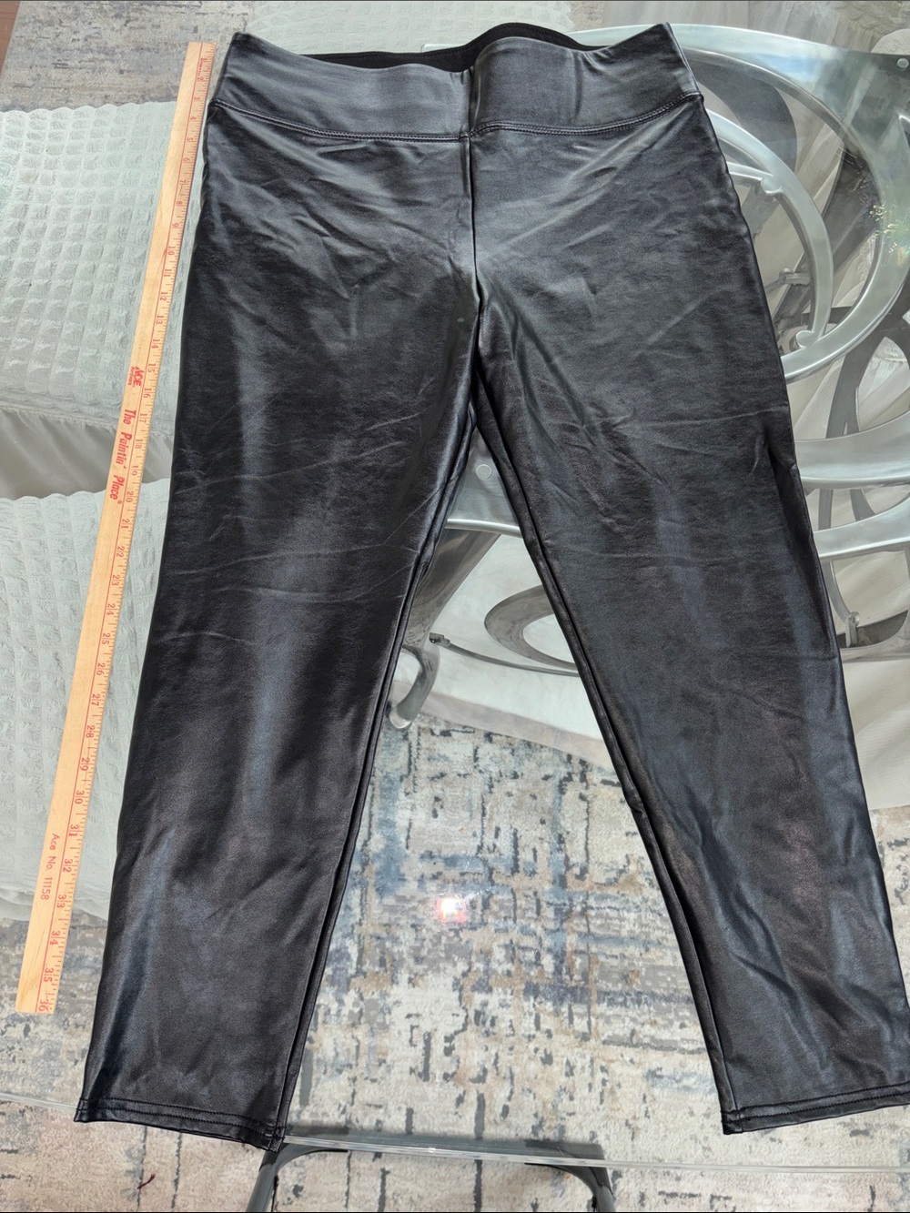 1. State Black Faux Leather Leggings